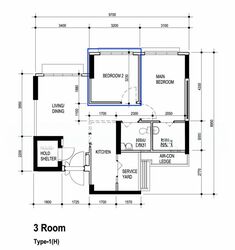 Blk 102B Eastcreek @ Canberra (Sembawang), HDB 3 Rooms #605813671
